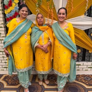 HALDI AN MEHANDI SUIT