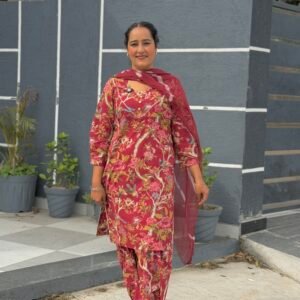 Mehroon colour Cotton